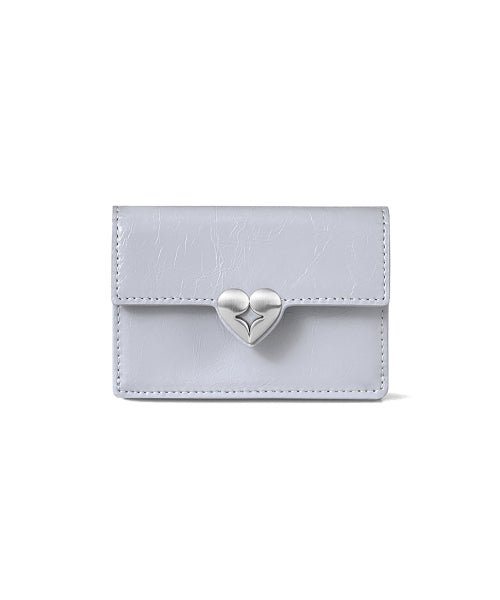 HEARTY TRIPLE WALLET MISTY LAVENDER