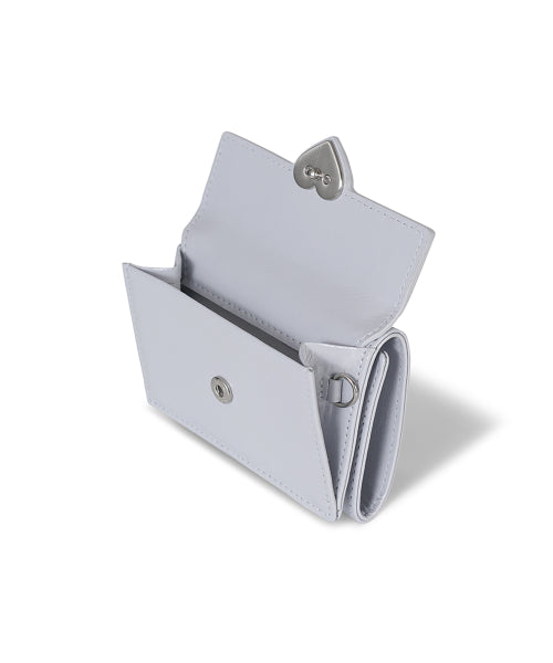 HEARTY TRIPLE WALLET MISTY LAVENDER