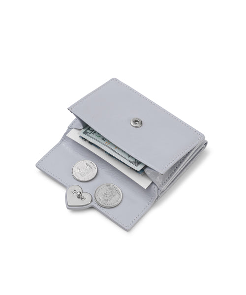 HEARTY TRIPLE WALLET MISTY LAVENDER