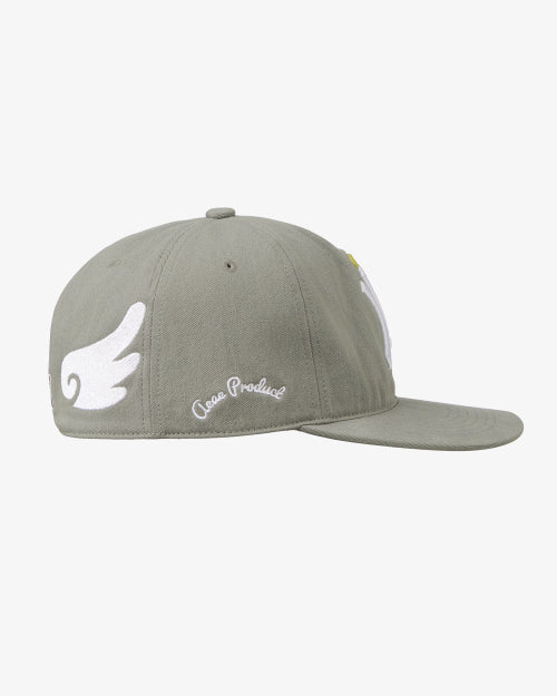 AE SYMBOL ANGEL WING CAP - 2 COLORS GREY