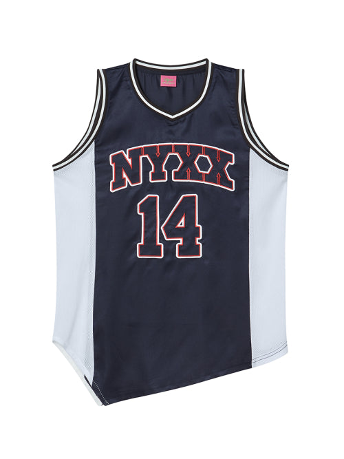 TEAM NYX BASKETBALL SLEEVELESS NAVY - 2 COLORS
