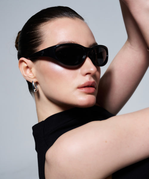 RC CORA SUNGLASSES - 2 COLORS BLACK