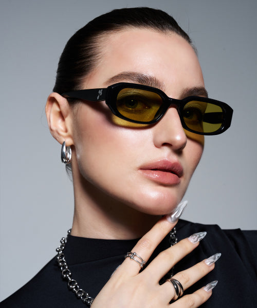 RC LUX SUNGLASSES - 5 COLORS YELLOW