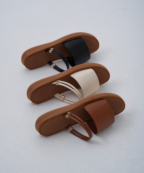 LUA TWO-WAY COMFORT SANDAL - 3 COLORS BLACK