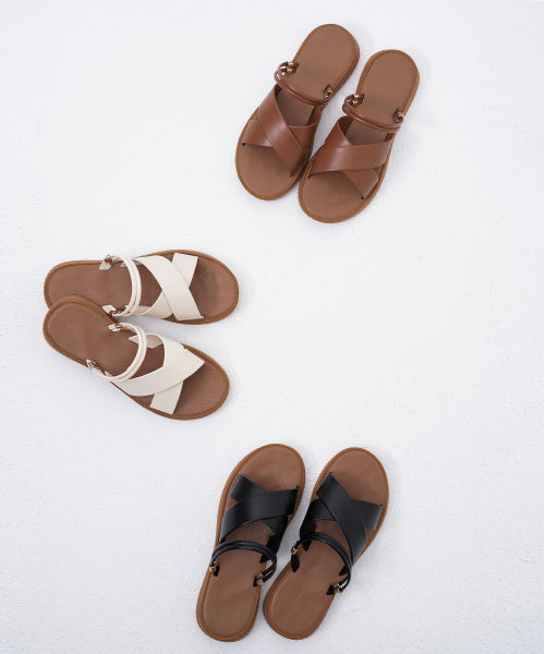 LUA TWO-WAY COMFORT SANDAL - 3 COLORS BLACK
