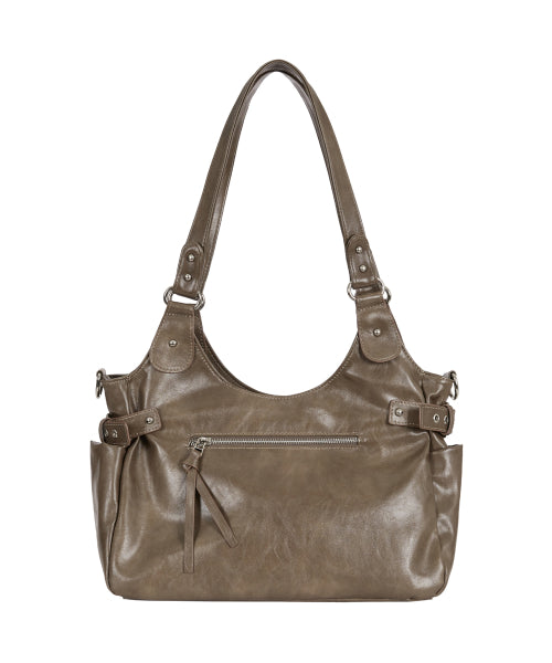 BUCKLE SHOULDER - 5 COLORS BEIGE