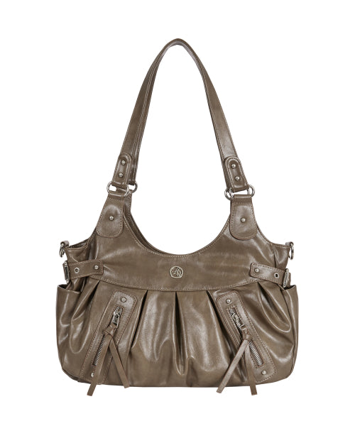 BUCKLE SHOULDER - 5 COLORS BEIGE