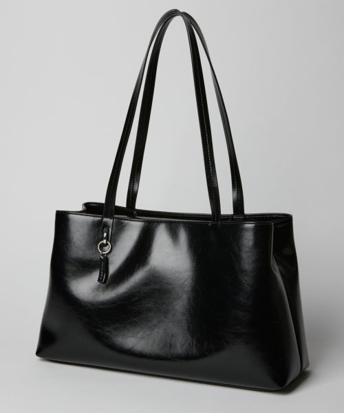 ROMI LARGE SHOULDER BAG - 3 COLORS BLACK
