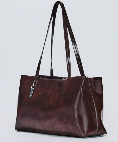 ROMI LARGE SHOULDER BAG - 3 COLORS BLACK