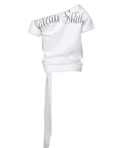 CHATEAU SHITHOLE TIE TEE - 3 COLORS WHITE