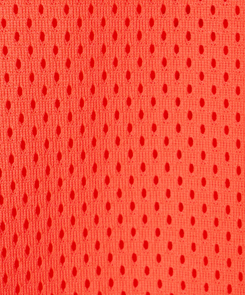 SPORTY MESH ROUND T SHIRT - 5 COLORS ORANGE