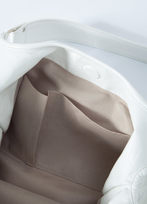 ASON BECKY SHOULDER BAG - 2 COLORS WHITE