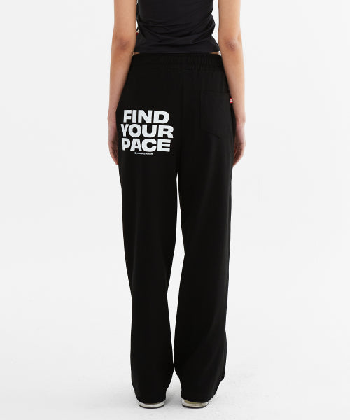 LINE POINT PIN TUCK COTTON PANTS - 3 COLORS BLACK