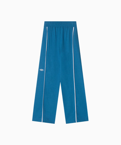 LINE POINT PIN TUCK COTTON PANTS - 3 COLORS BLUE