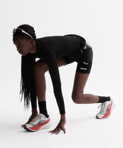 MNS BIKER LEGGINGS - 4 COLORS BLACK