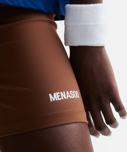 MNS BIKER LEGGINGS - 4 COLORS BROWN
