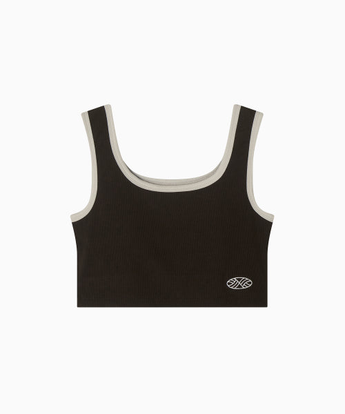 MNS SPAN COLORBINDING TOP - 4 COLORS BROWN