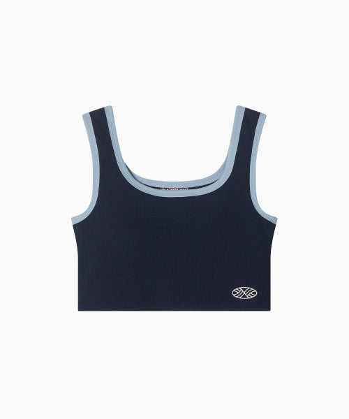 MNS SPAN COLORBINDING TOP - 4 COLORS NAVY