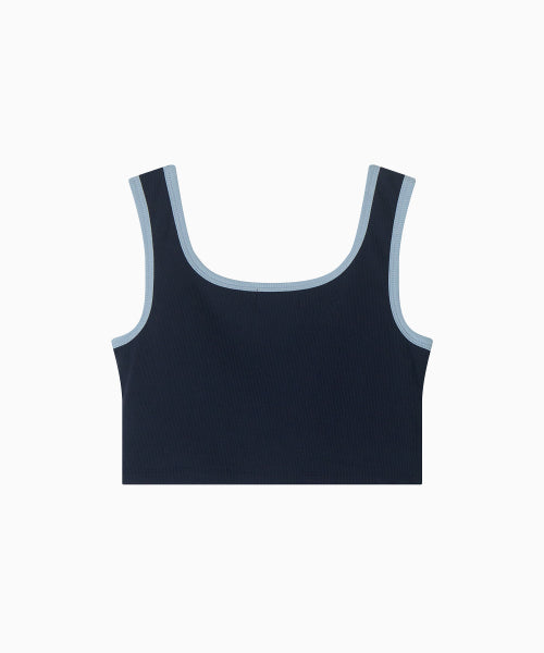 MNS SPAN COLORBINDING TOP - 4 COLORS NAVY