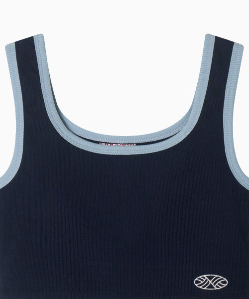 MNS SPAN COLORBINDING TOP - 4 COLORS NAVY