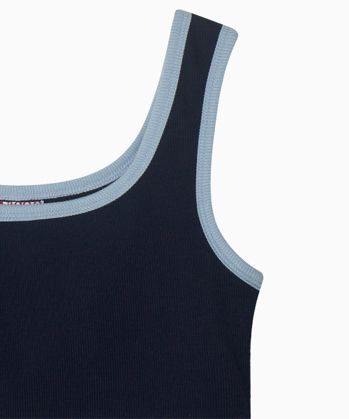 MNS SPAN COLORBINDING TOP - 4 COLORS NAVY