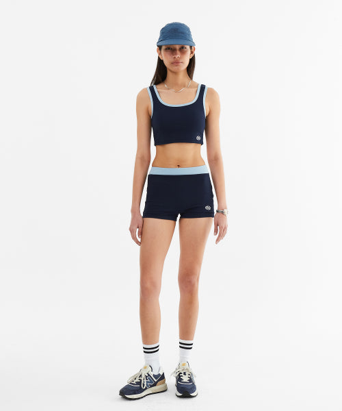 MNS SPAN COLORBINDING TOP - 4 COLORS NAVY