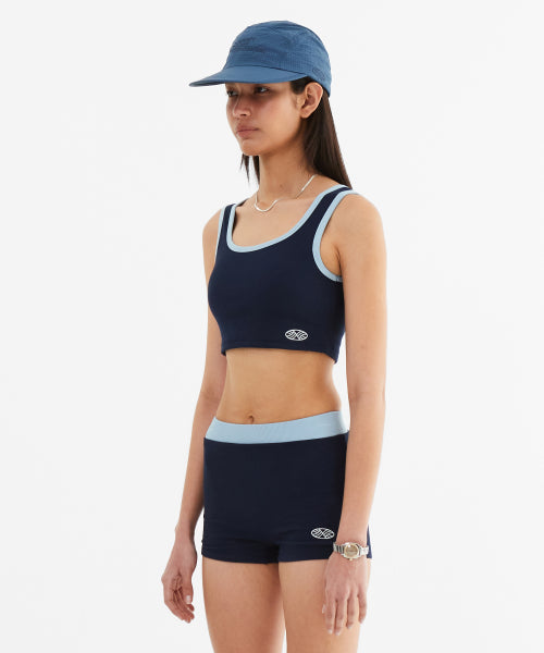 MNS SPAN COLORBINDING TOP - 4 COLORS NAVY