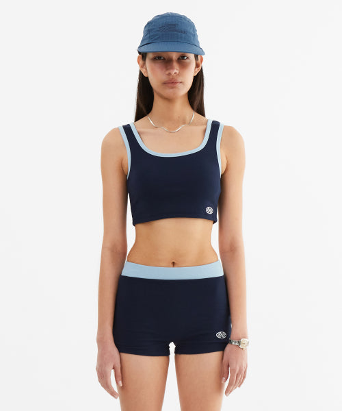 MNS SPAN COLORBINDING TOP - 4 COLORS NAVY