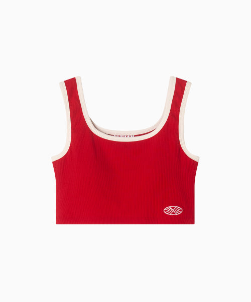 MNS SPAN COLORBINDING TOP - 4 COLORS RED