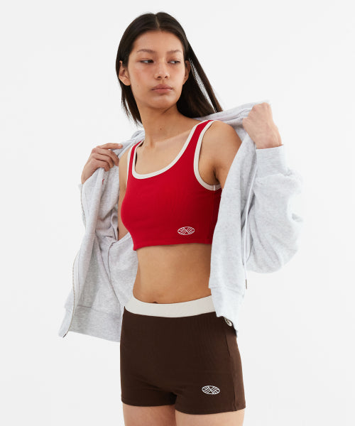 MNS SPAN COLORBINDING TOP - 4 COLORS RED