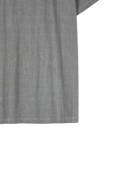 DEINET LETTERING T SHIRTS - 5 COLORS CHARCOAL