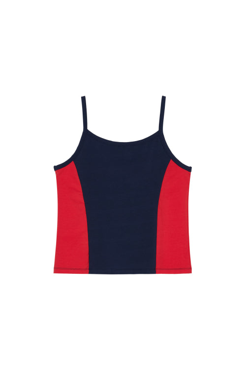 DEINET STAR GRAPHICS SLEEVELESS NAVY