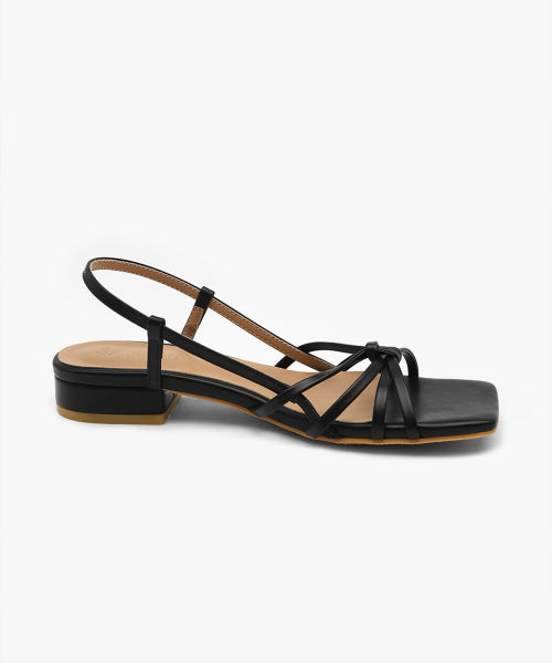 KIMER STRAP FLAT SANDAL - 4 COLORS BEIGE
