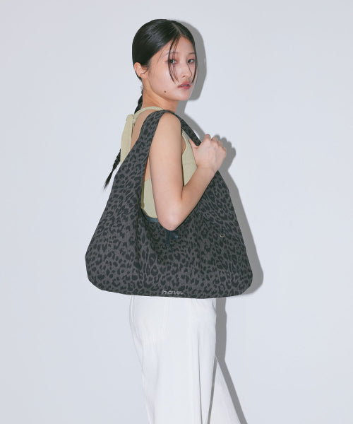 LEOPARD PATTERN ECO BAG - 2 COLORS