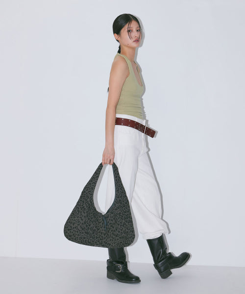LEOPARD PATTERN ECO BAG - 2 COLORS