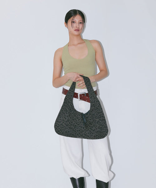 LEOPARD PATTERN ECO BAG - 2 COLORS