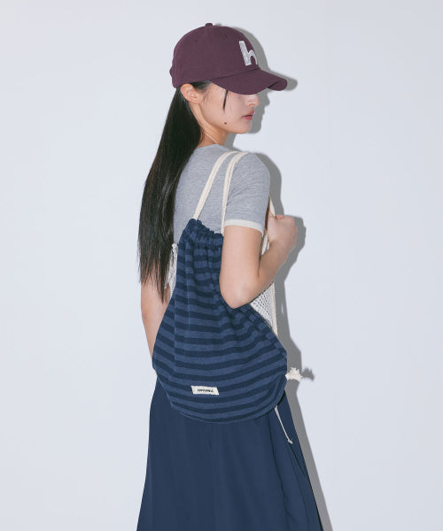 H LACE APPLIQUE CAP - 4 COLORS