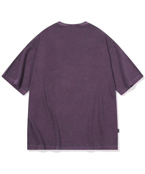 PIGMENT SHORT SLEEVE TEE - 6 COLORS PURPLE