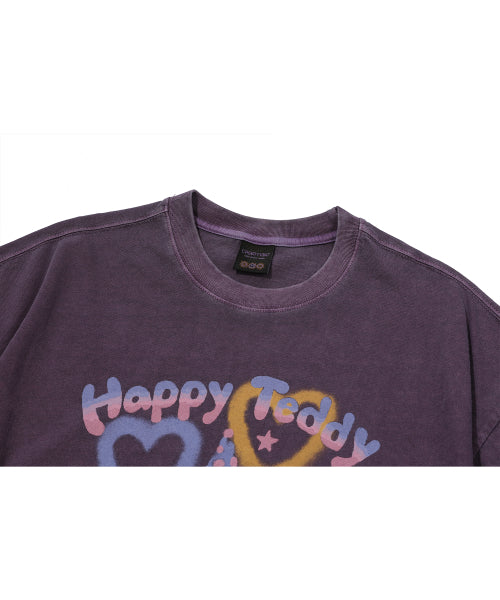 PIGMENT SHORT SLEEVE TEE - 6 COLORS PURPLE