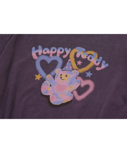 PIGMENT SHORT SLEEVE TEE - 6 COLORS PURPLE