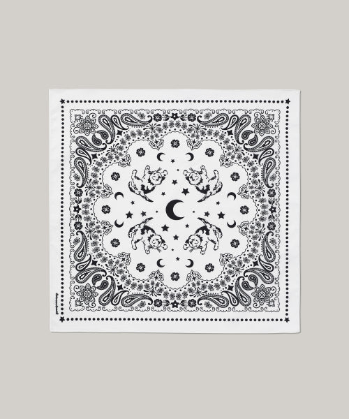 MOON CAT BANDANA - 3 COLORS IVORY