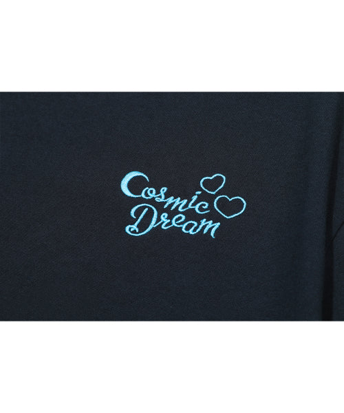 CHOONSIK EMBROIDERY SHORT SLEEVE TEE - 5 COLORS NAVY