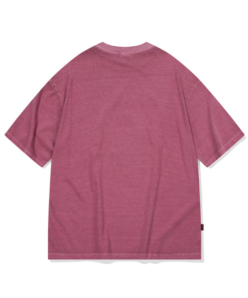 TEE CHOONSIK PIGMENT SHORT SLEEVE TEE - 2 COLORS DUSTY PINK