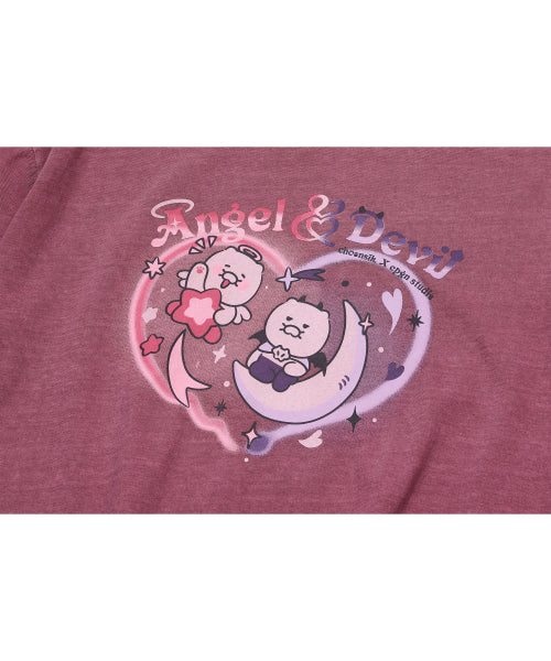TEE CHOONSIK PIGMENT SHORT SLEEVE TEE - 2 COLORS DUSTY PINK