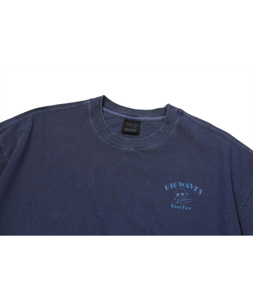 CHOONSIK PIGMENT SHORT SLEEVE TEE - 2 COLORS BLUE
