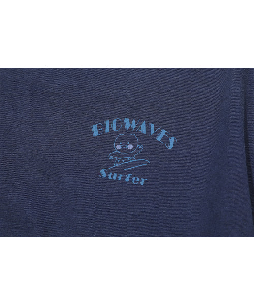 CHOONSIK PIGMENT SHORT SLEEVE TEE - 2 COLORS BLUE