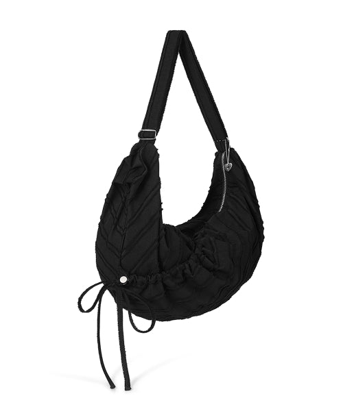 LASSIE BAG FRINGE - 2 COLORS BLACK