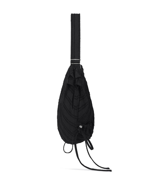 LASSIE BAG FRINGE - 2 COLORS BLACK