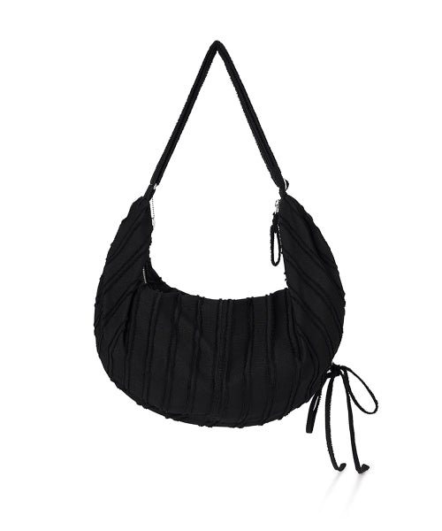 LASSIE BAG FRINGE - 2 COLORS BLACK