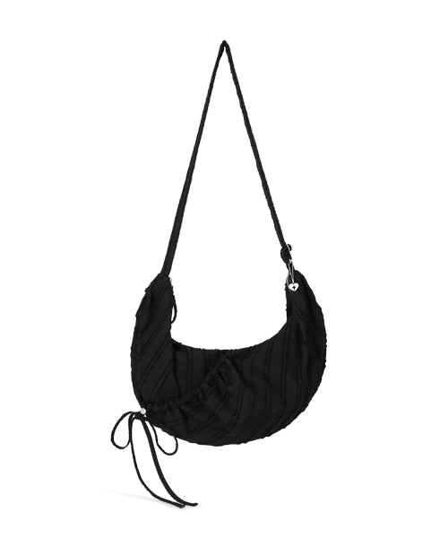 LASSIE BAG FRINGE - 2 COLORS BLACK